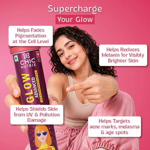 Chicnutrix Glow Advanced – Liposomal Glutathione, Ergothioneine & Strong Antioxidant Formula for Uneven Skin Tone - Image 5