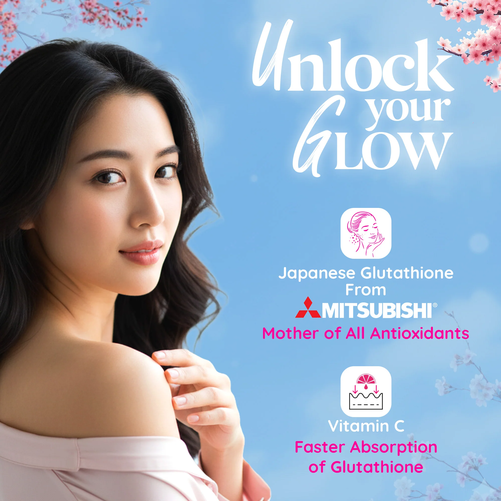 Glow - Glutathione Tablets for Glowing & Brightening Skin - Assorted Starter Pack - Image 2