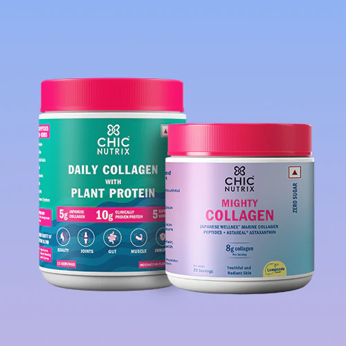 8g Marine collagen + Plant Protein Combo